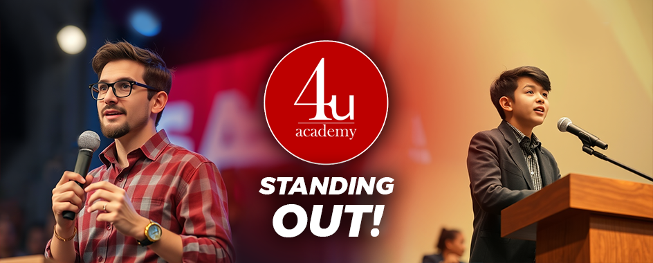 4u Academy public speaking courses for kids and adults