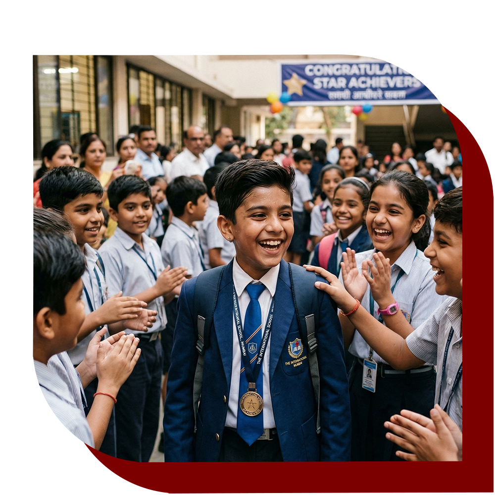 Confident kid in suit